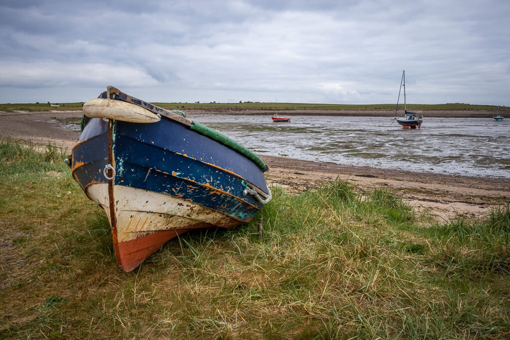 A standard edit of a seaside boat image