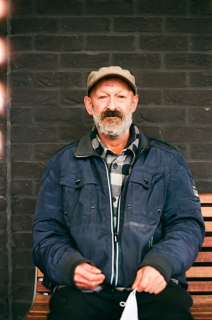 Street portrait challenge photography exercise