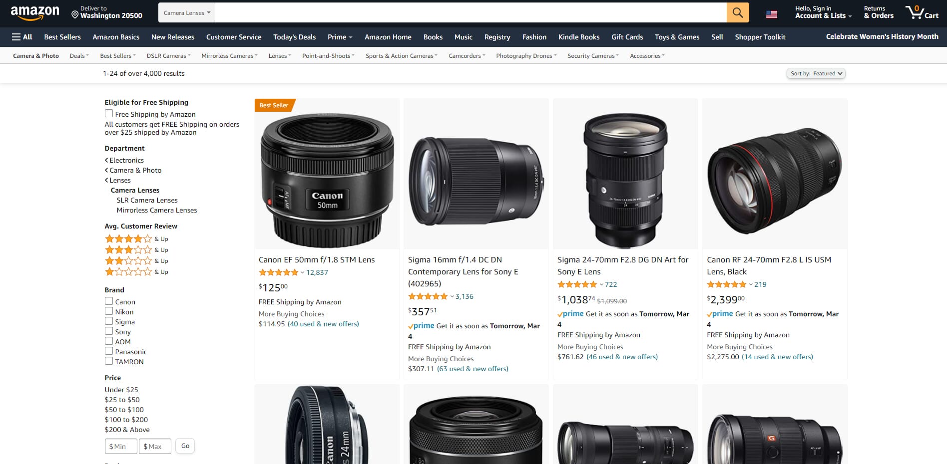 The Best Places To Buy Used Camera Lenses: Top 10 Options