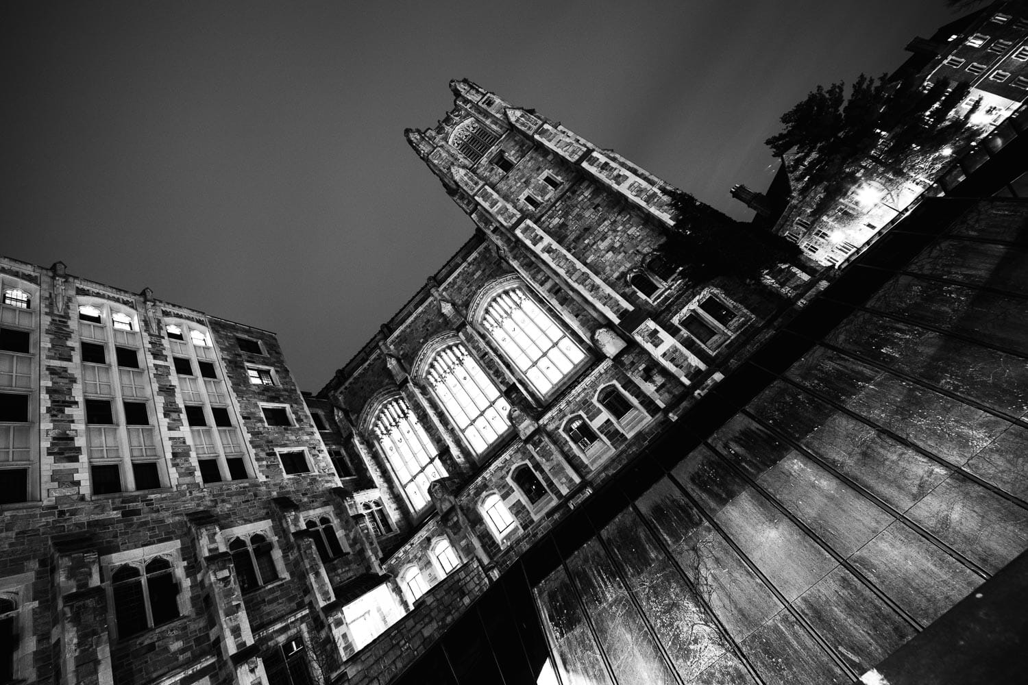 Low level architectural shot