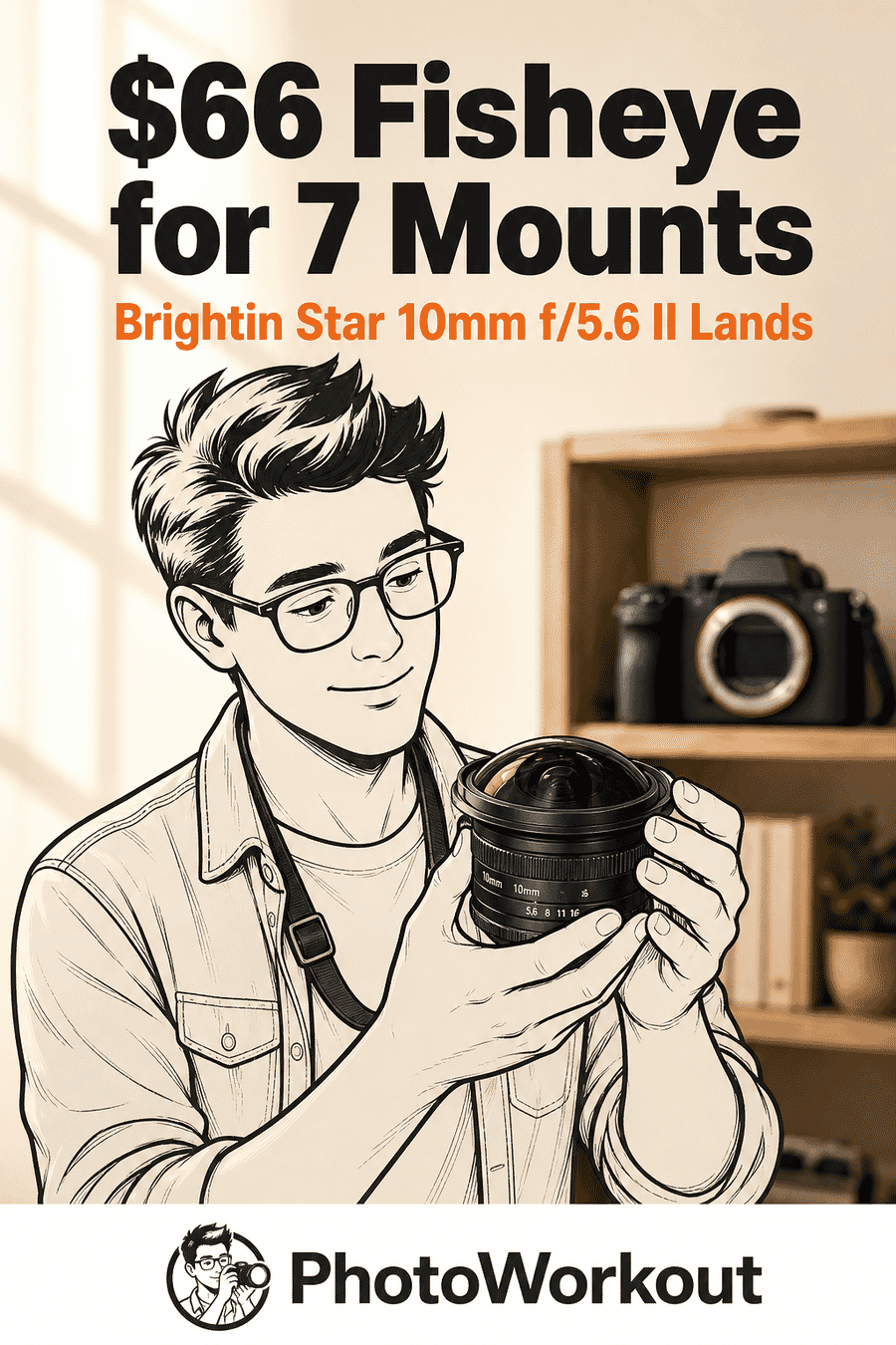 PhotoWorkout pin: $66 Fisheye for 7 Mounts — Brightin Star 10mm f/5.6 II Lands
