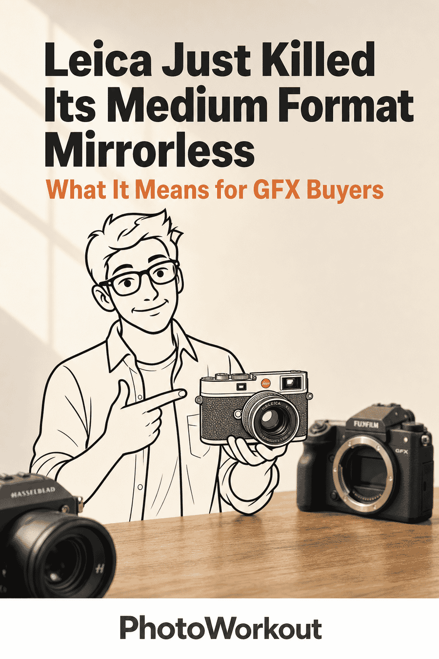 PhotoWorkout pin: Leica Just Killed Its Medium Format Mirrorless — What It Means for GFX Buyers