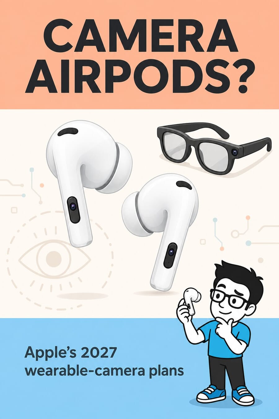 Apple camera AirPods and smart glasses reportedly coming 2027
