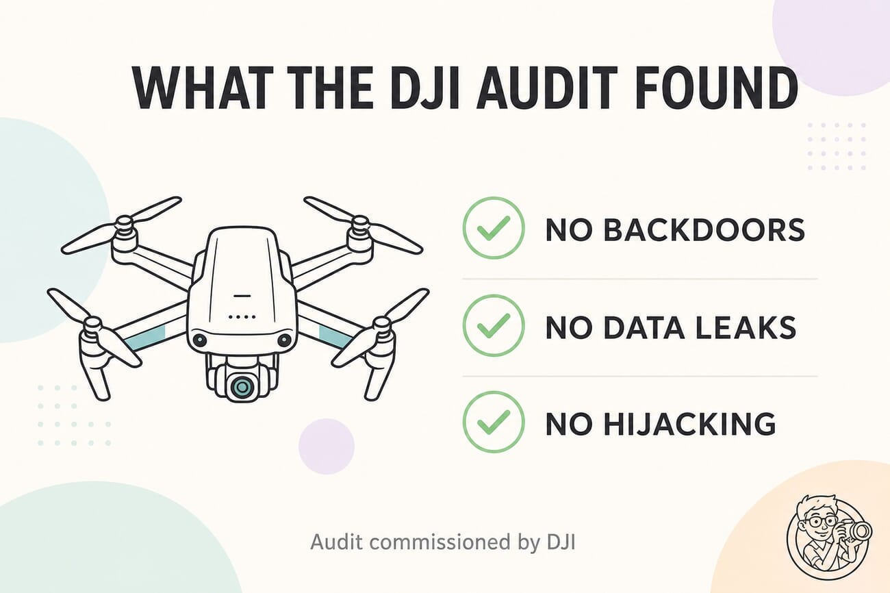 What the DJI OnDefend audit found: no backdoors, no data leaks, no hijacking