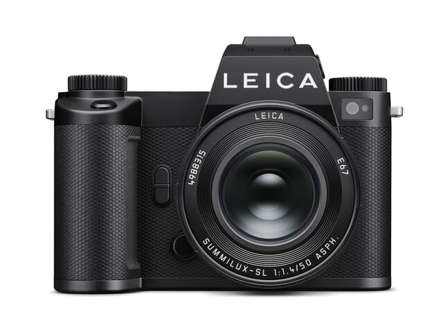 Leica SL3-P front with the Summilux-SL 50mm f/1.4