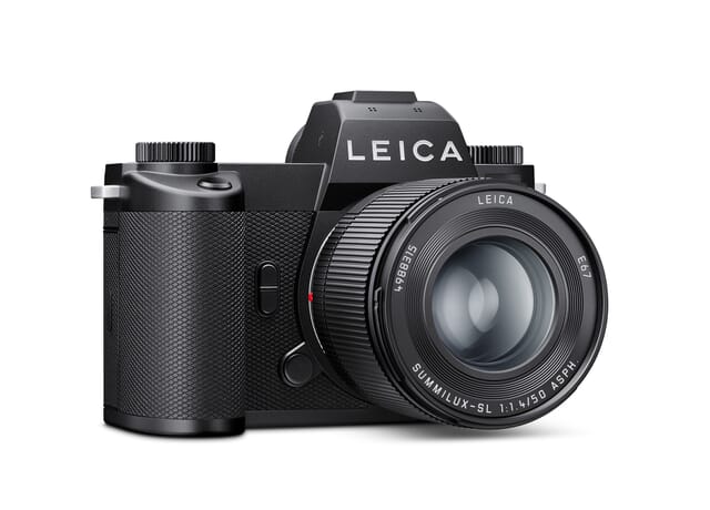 Leica SL3-P hero shot with the Summilux-SL 50mm f/1.4