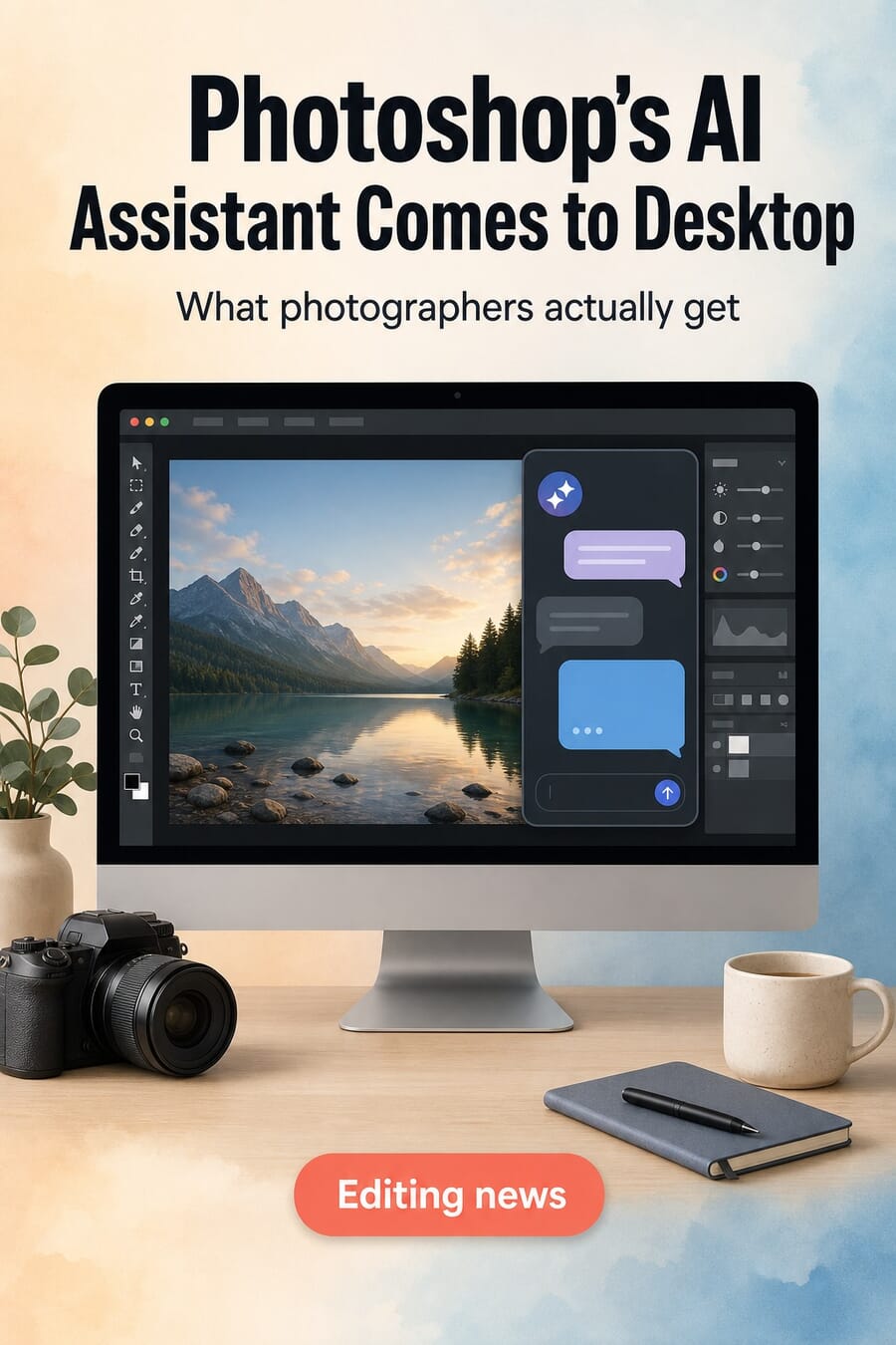 Photoshop's AI Assistant comes to desktop — what photographers actually get