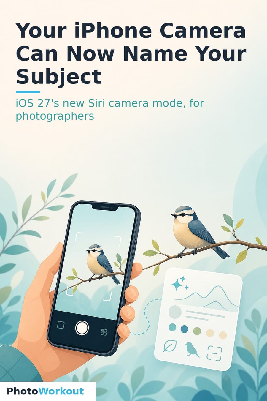 Siri is now a shutter button that identifies your subject in iOS 27 - how photographers should use it
