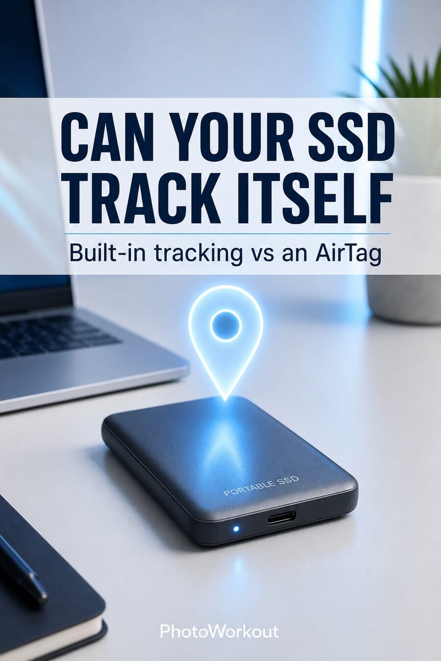 Can your SSD track itself? Built-in tracking vs an AirTag