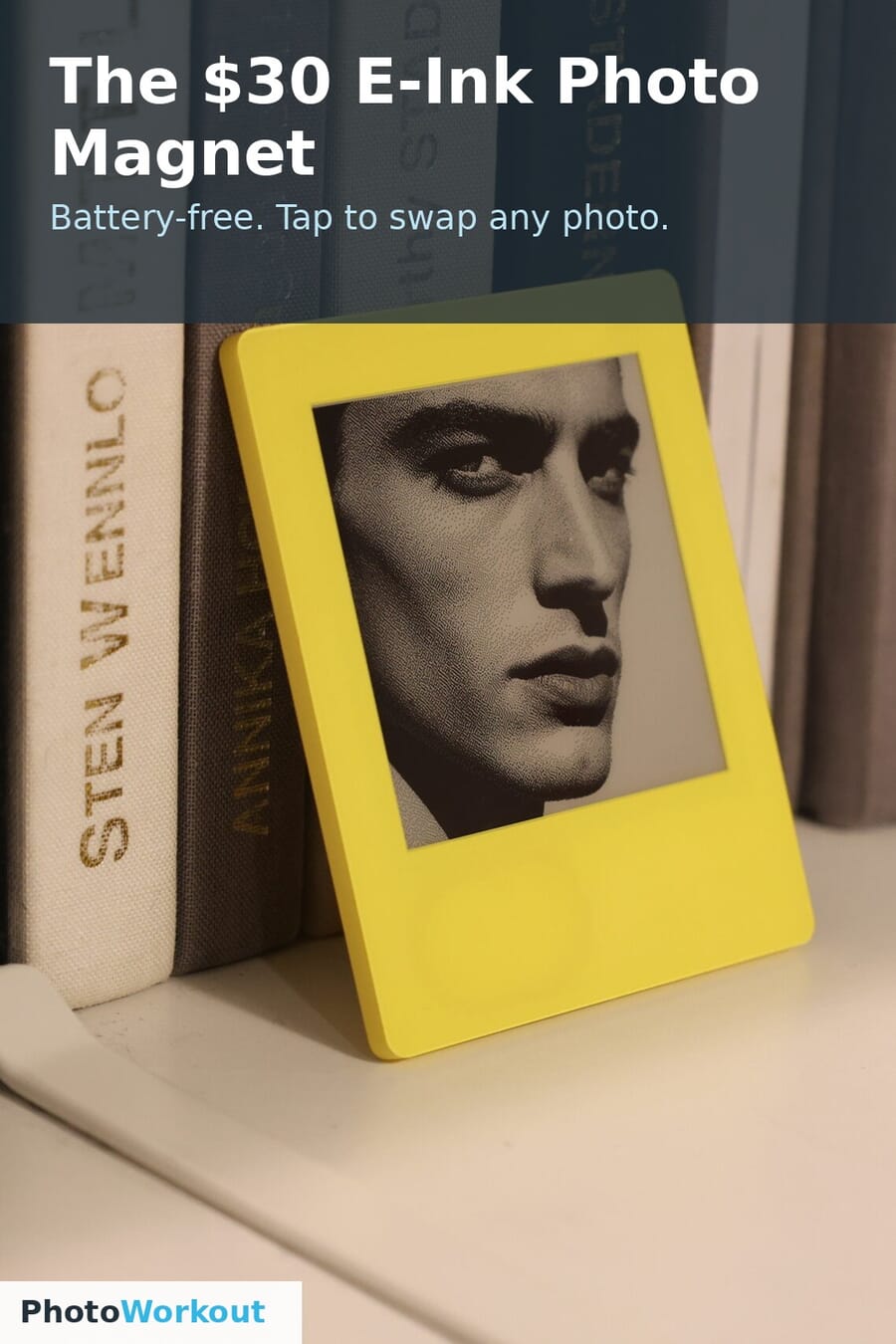 A $30 E-Ink photo magnet - a charming new way to show your photos