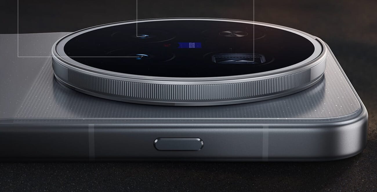 Close-up of the Vivo X500 Pro Max circular camera module housing the 50MP LOFIC main, 50MP ultrawide and 200MP ZEISS APO periscope cameras