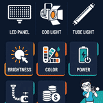 Best Continuous Lights for Photography and Video - PhotoWorkout
