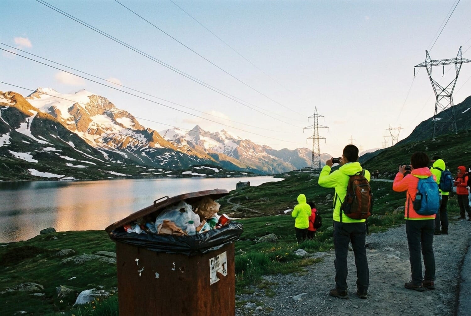 Landscape with distractions