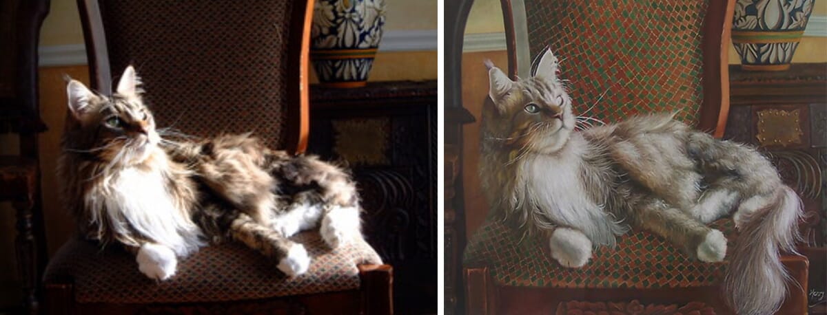 Every PaintYourLife artist has their own area expertise. Some artists focus solely on certain subjects...