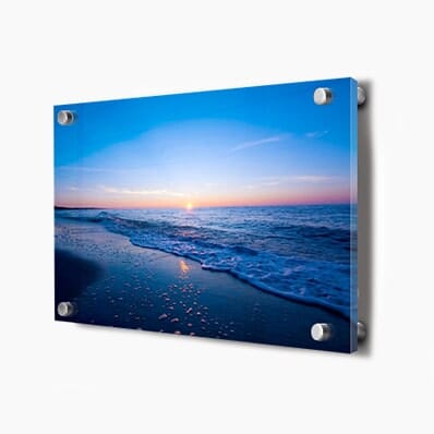 CanvasChamp acrylic mounted on wall