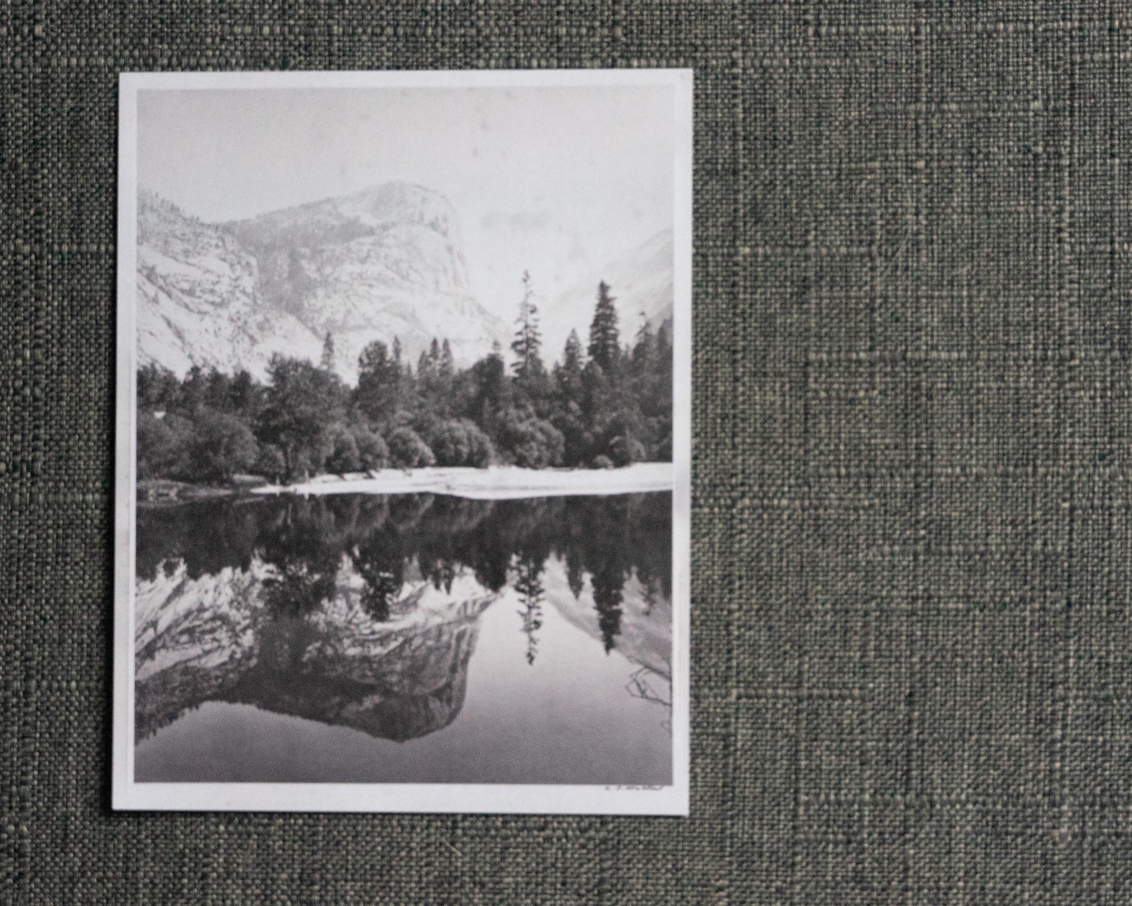 Postcard #1: Premium paper, Uncoated finish