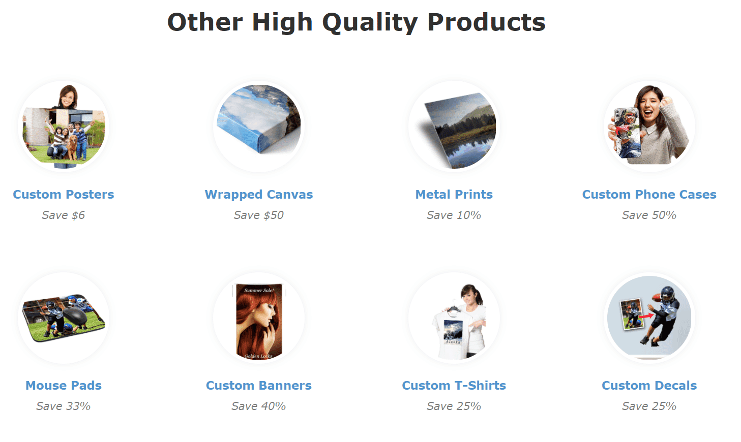 A few of PosterBurner's products!