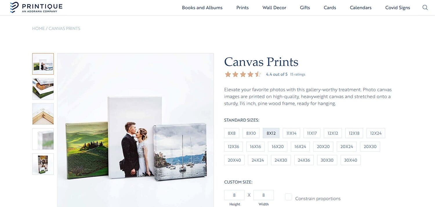 Best Canvas Prints In 2022 15 Picks To Print Your Photo On Canvas   Printique Canvas Prints 