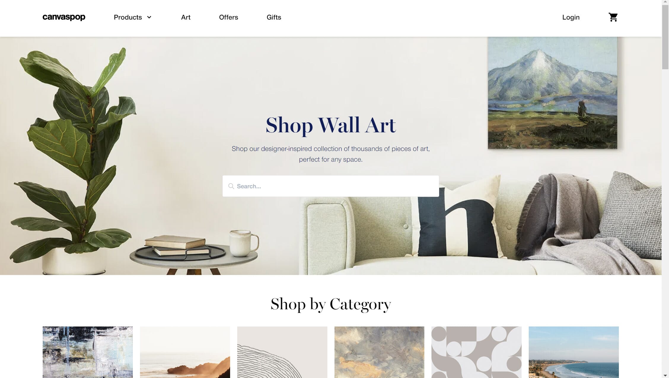 Canvaspop printing