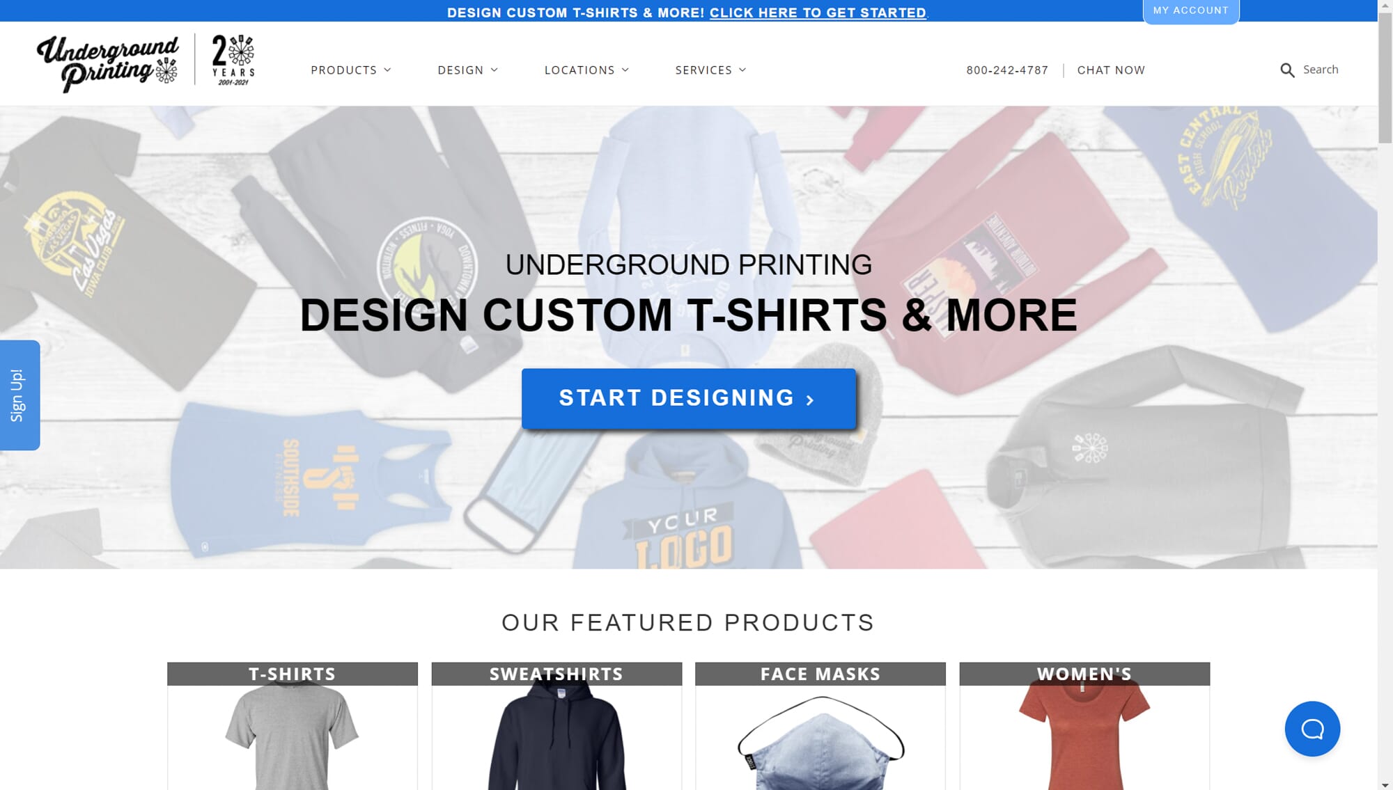 Underground Printing offers the best customer service!