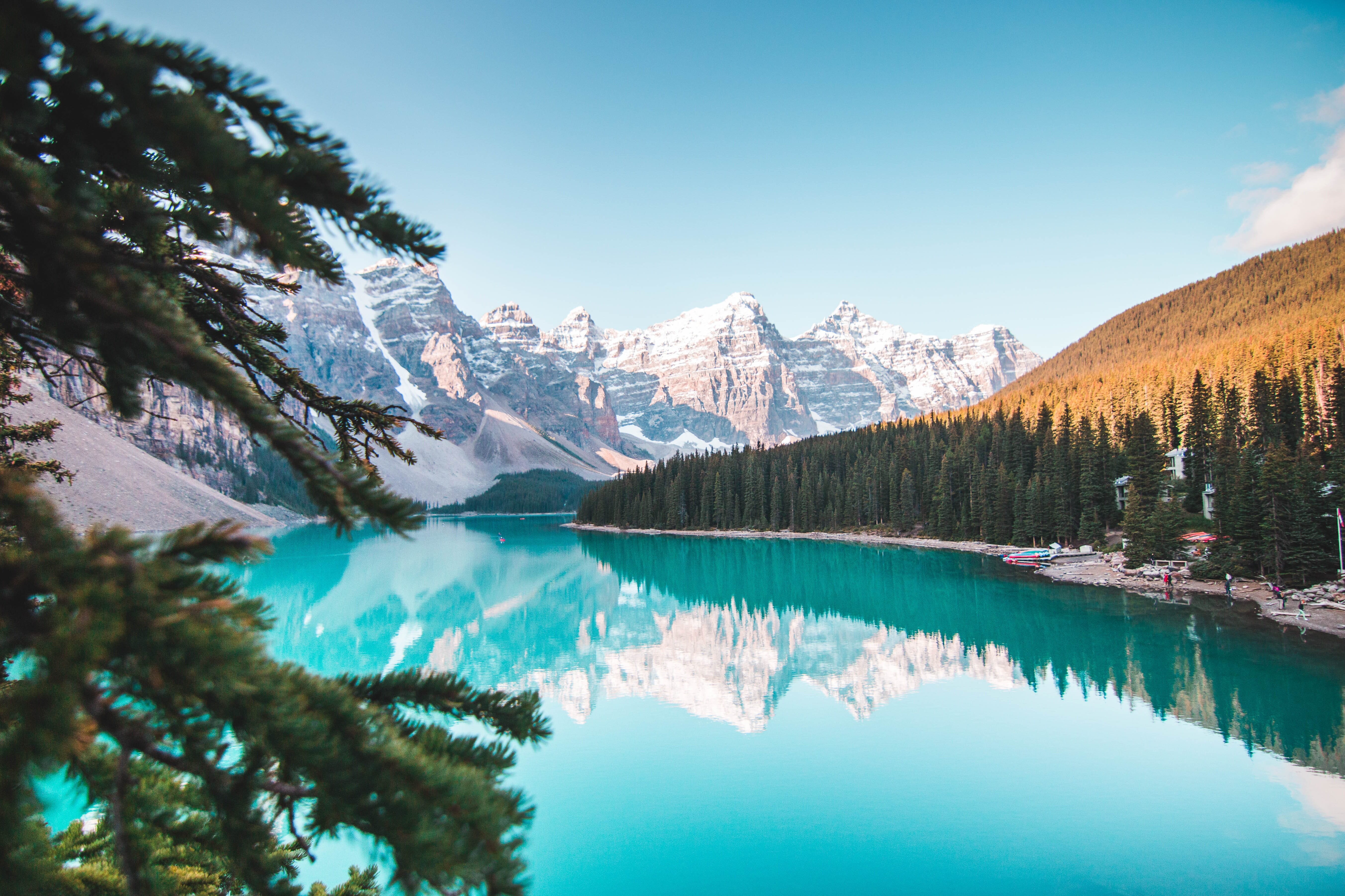 This landscape photograph will really pop with glossy.
