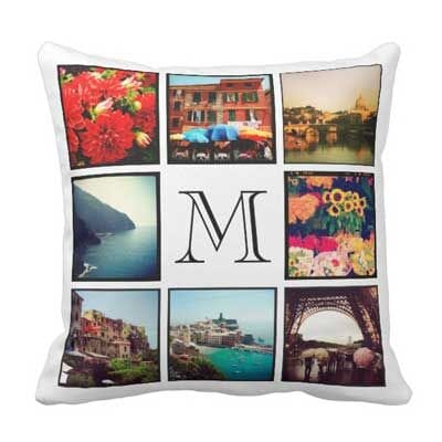 custom photo pillow