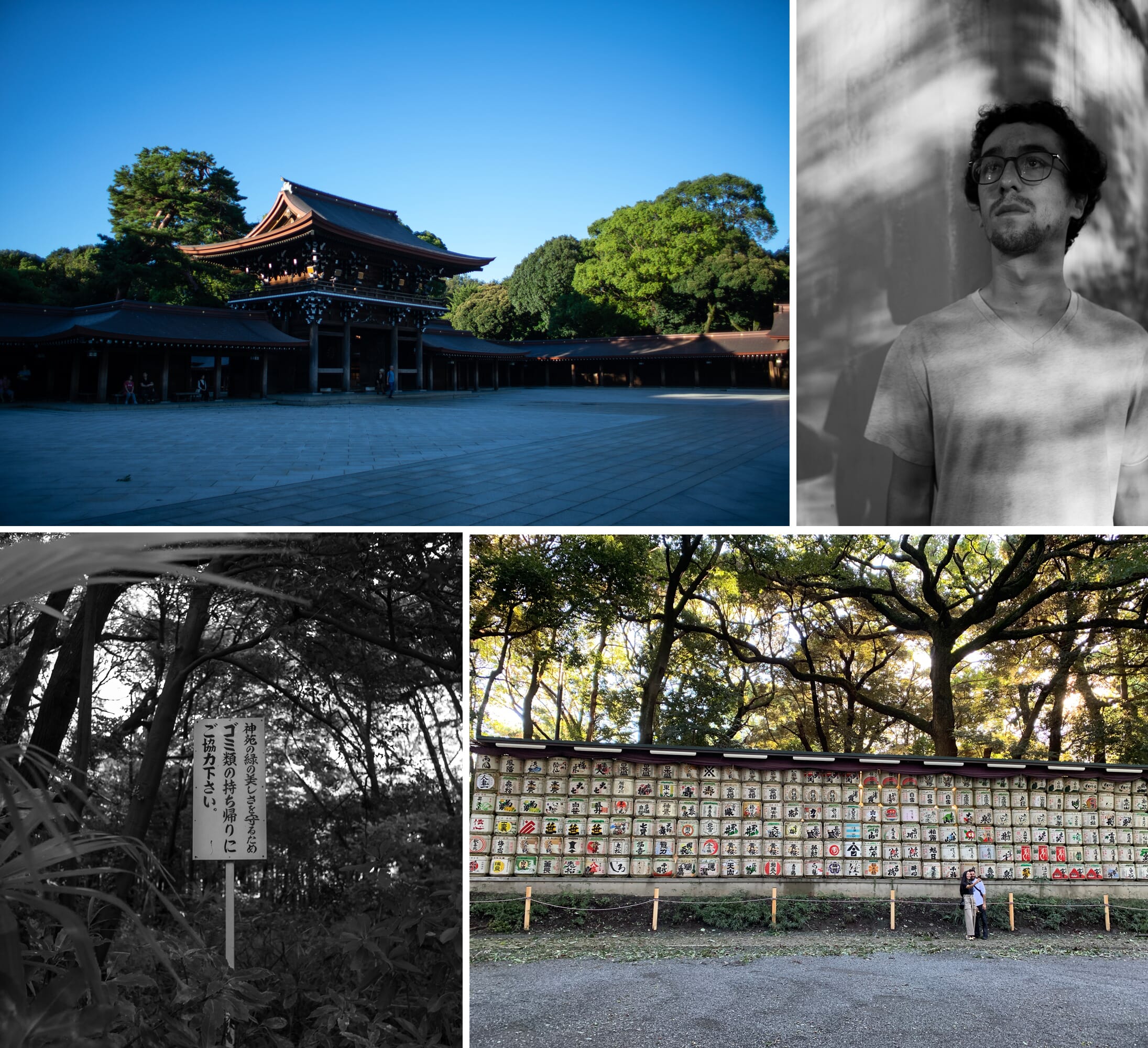 Scenes from Meiji Temple