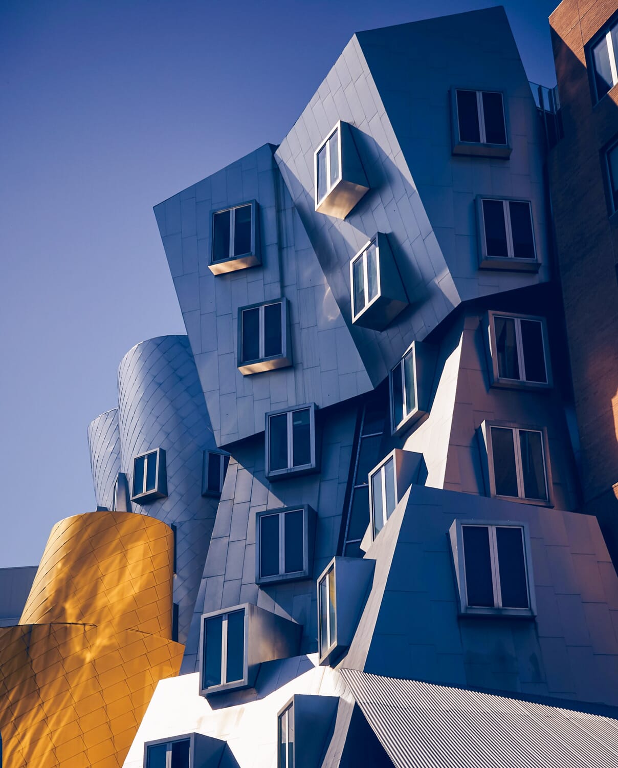 The Ray and Maria Stata Center at MIT in Cambridge, Boston