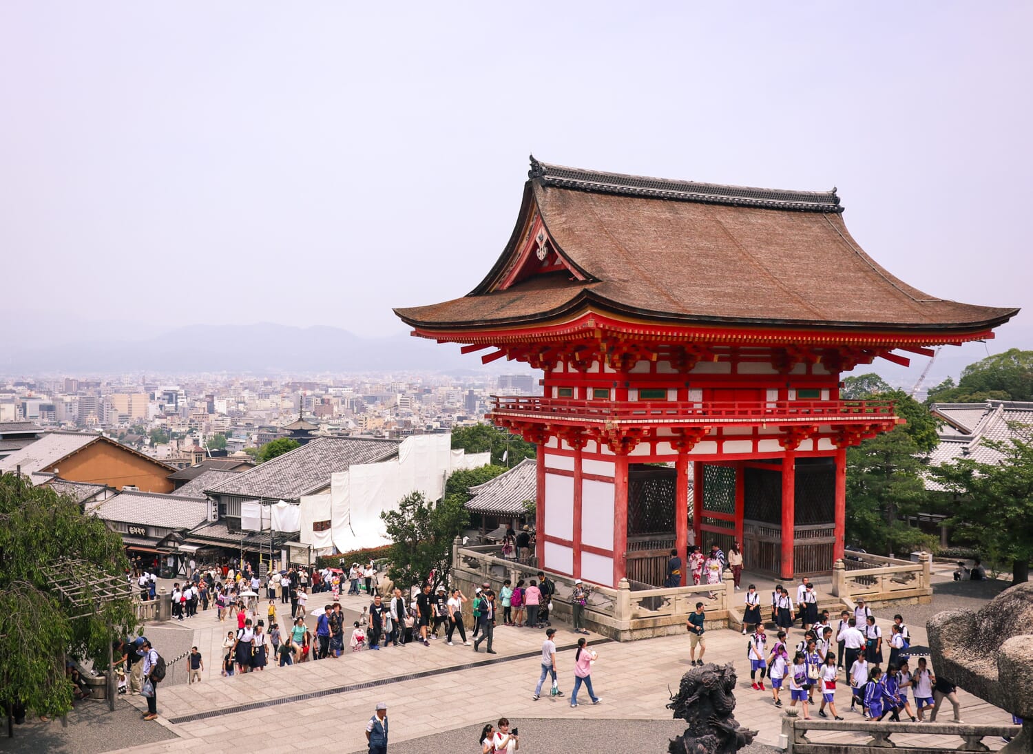 Kiyomizu-dera Temple in Kyoto