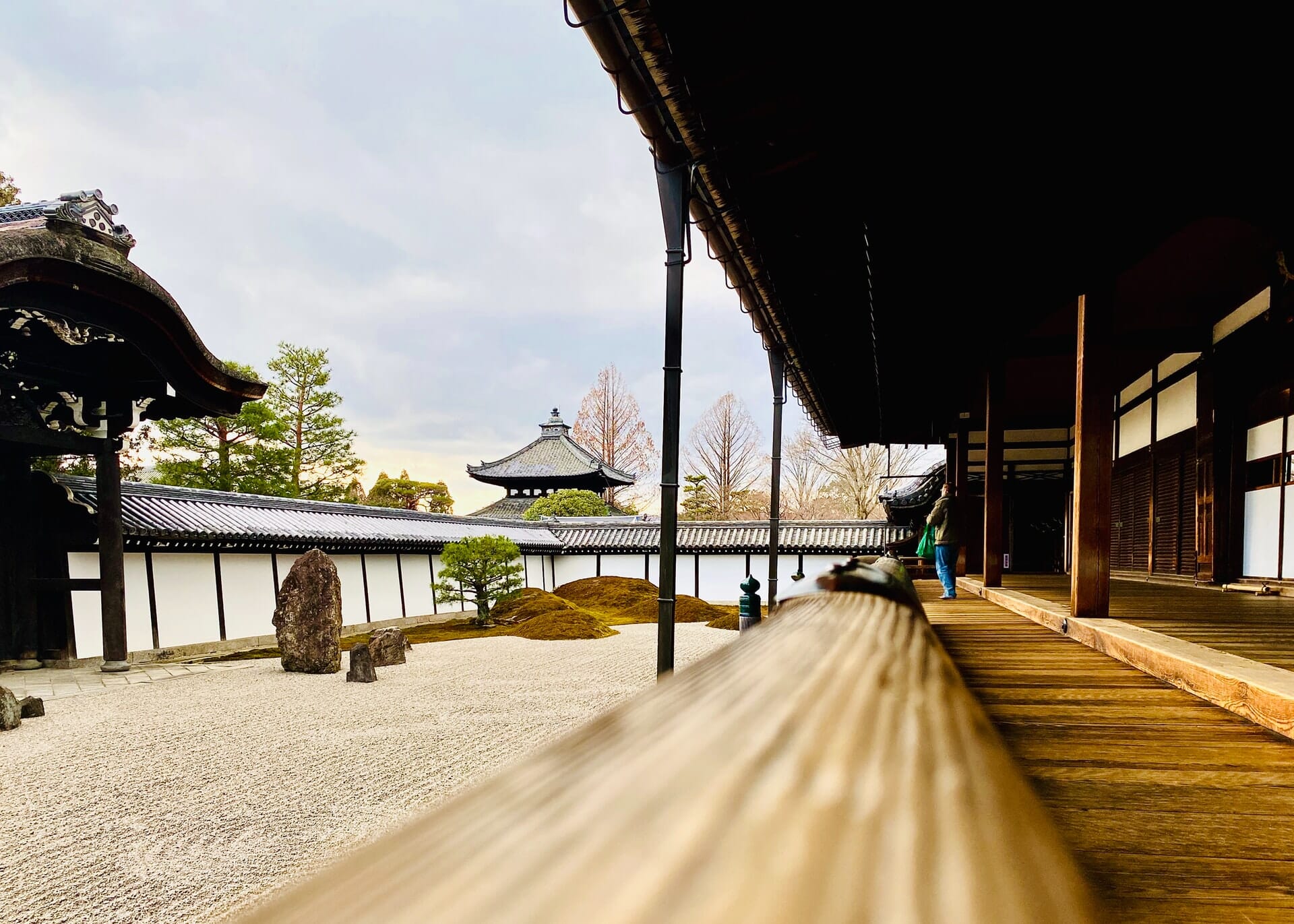 Zen garden at Tofuku-ji Temple in Kyoto