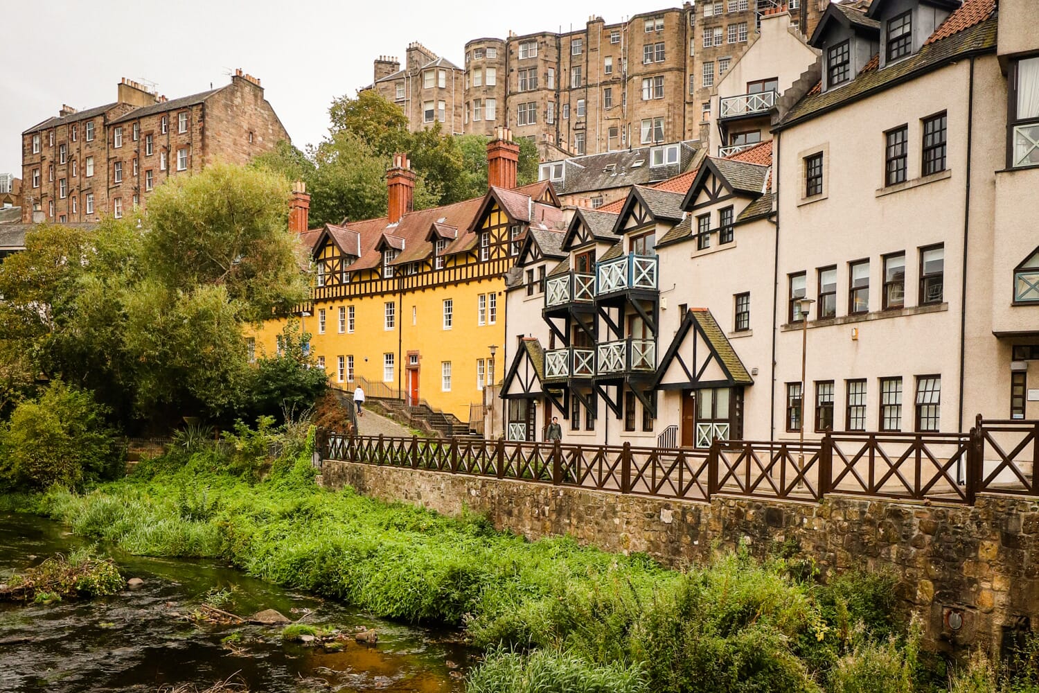 Dean Village in Edinburgh