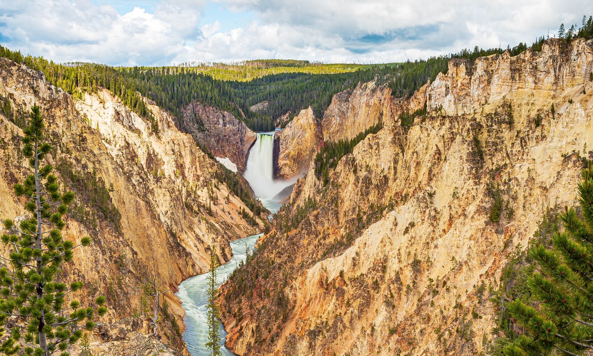 Lower Falls at Grand Canyon of the Yellowstone