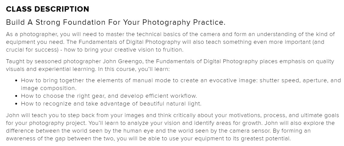 Best Online Photography Courses In 2024 To Take From Home