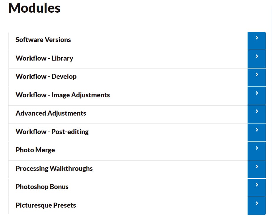 The course is designed to help you develop a good post-processing workflow.