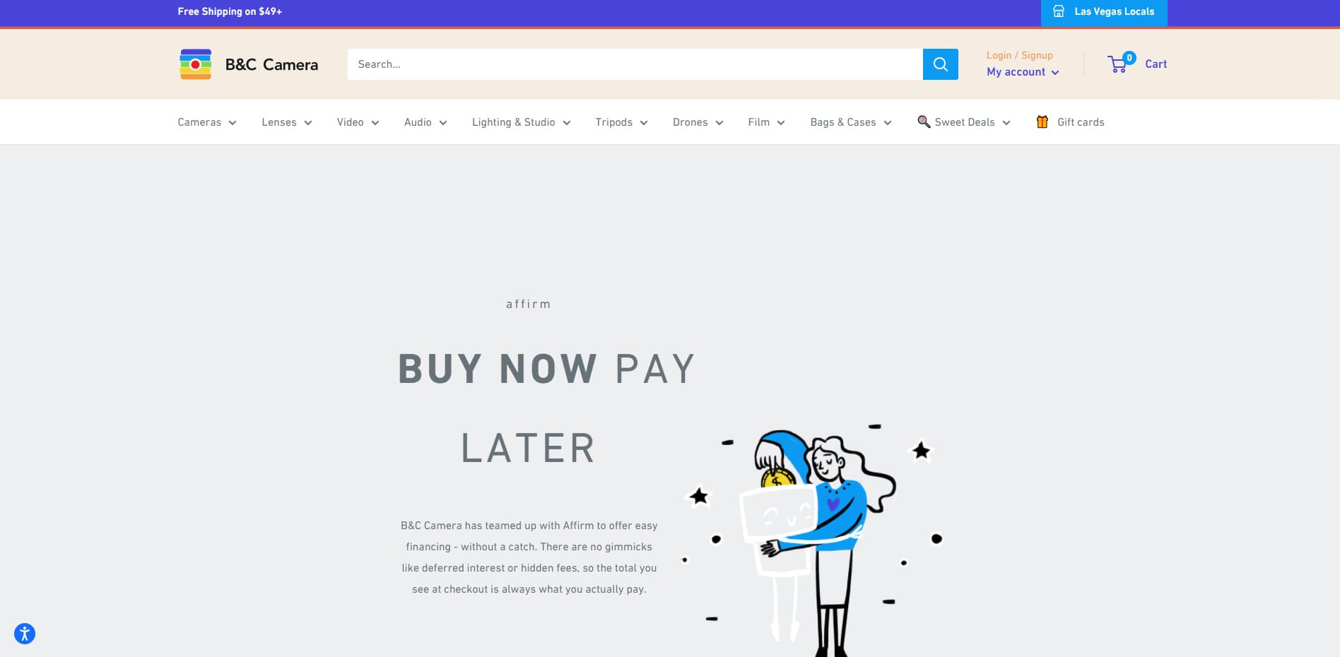 B&C Camera – Partnership With Affirm