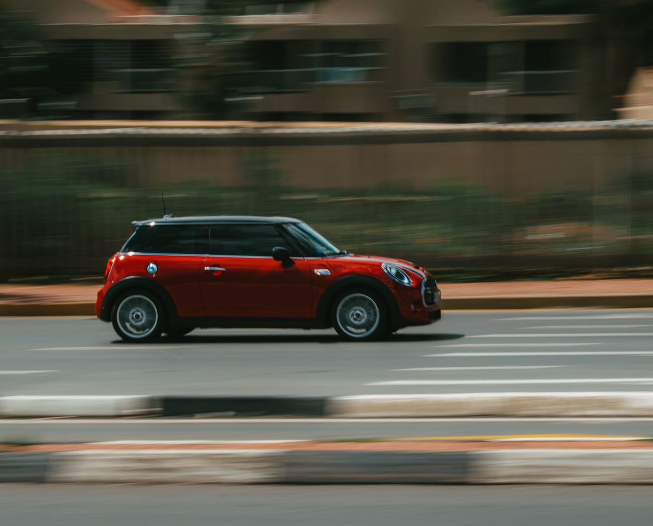 shoot when the car is moving