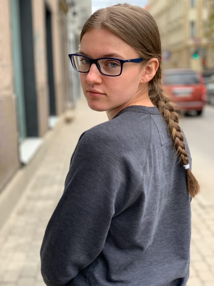 Portrait mode Smartphone photography composition