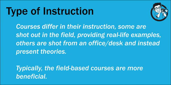 Type of Instruction