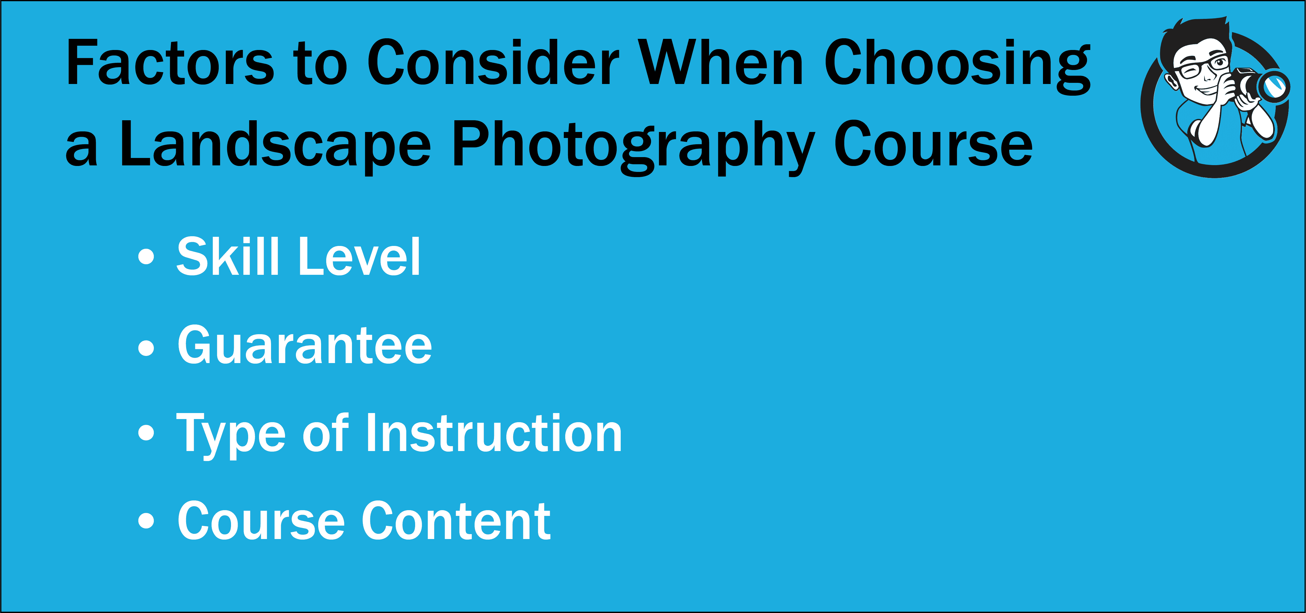Factors to consider