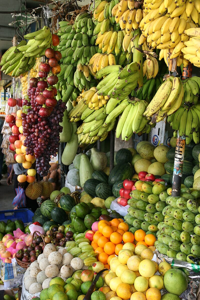 Fruit stalls at marketplaces make for interesting photos