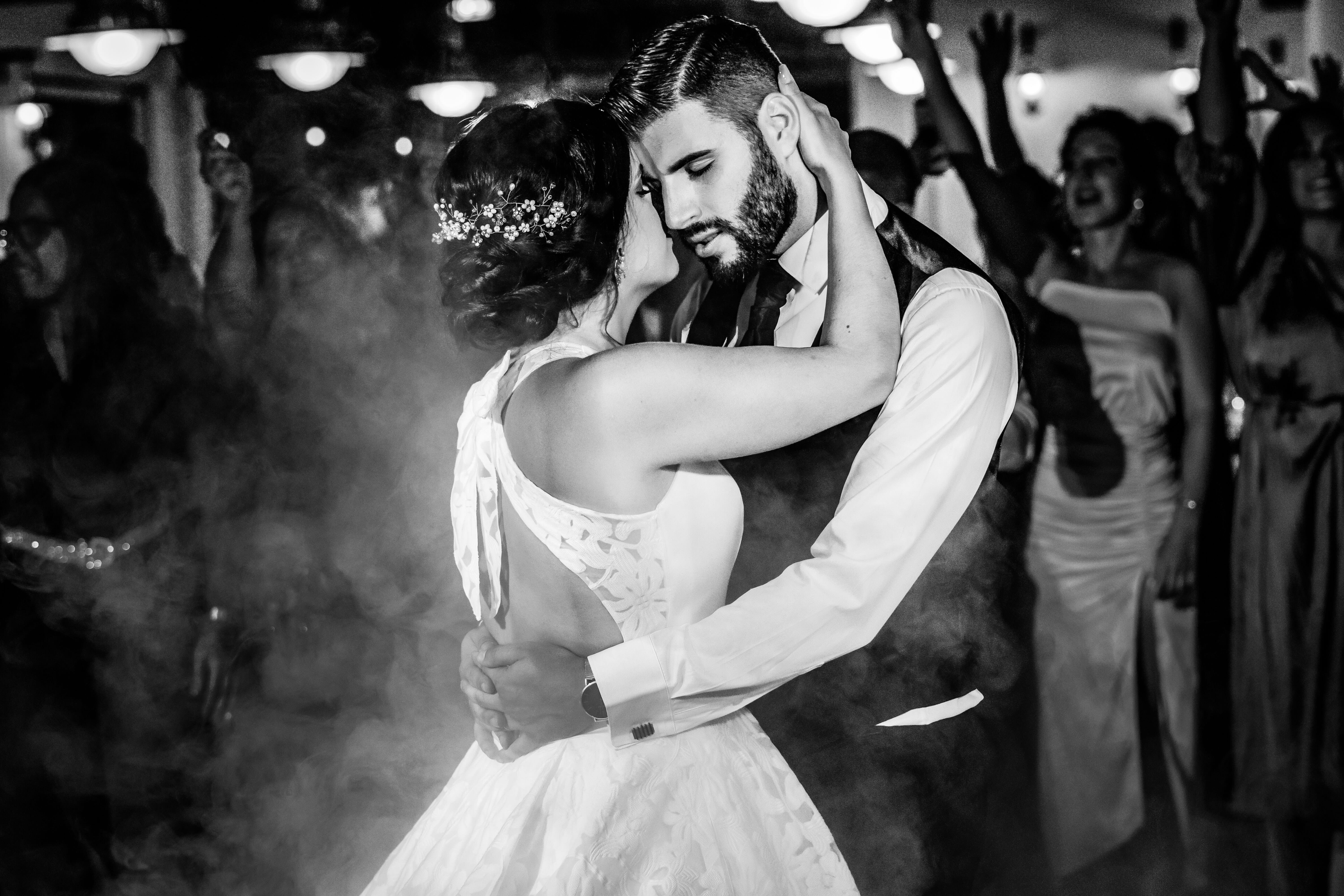 wedding posed photo