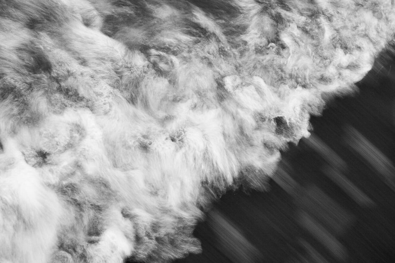 Intentional camera shake creating artistic blur effect