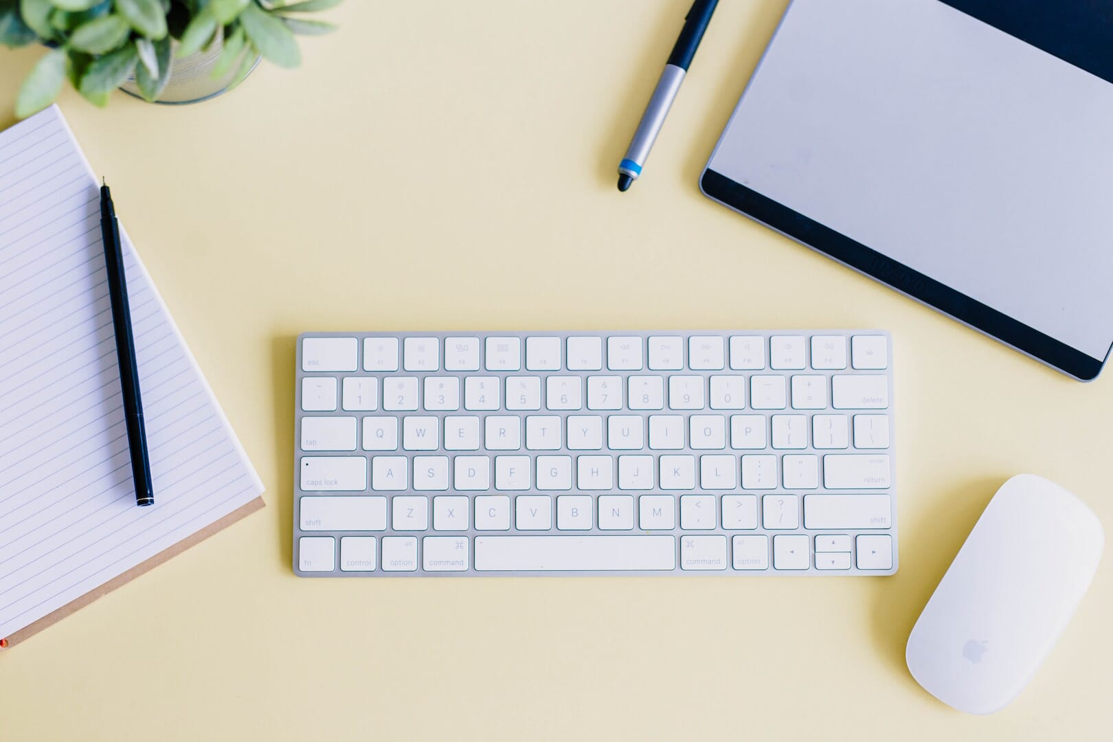 Wireless keyboards are great for mobile working, you can choose when you do your work from in your room.
