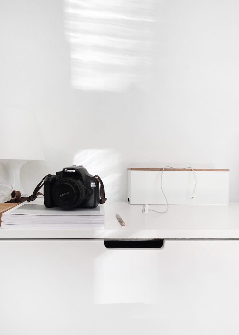 Being out and about on photography shoots means you need to ensure all your gear is charged before you leave the house, having a dedicated charging station can help ensure you regularly charge equipment.