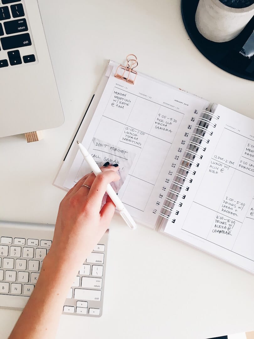 Desk Calendar to organize your shoots