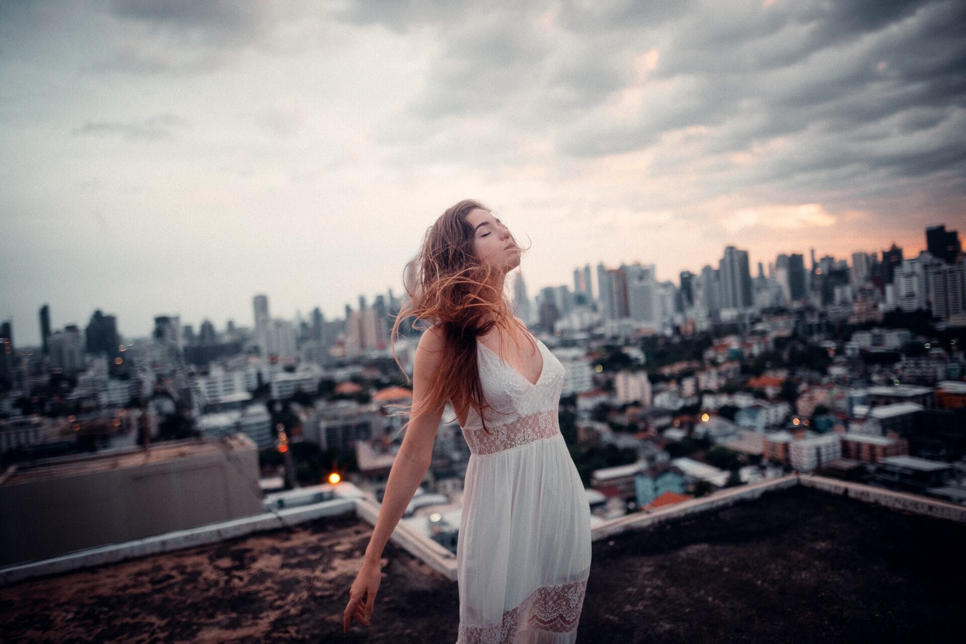 Shoot during blue hour or against a cloudy sky to add a dramatic effect