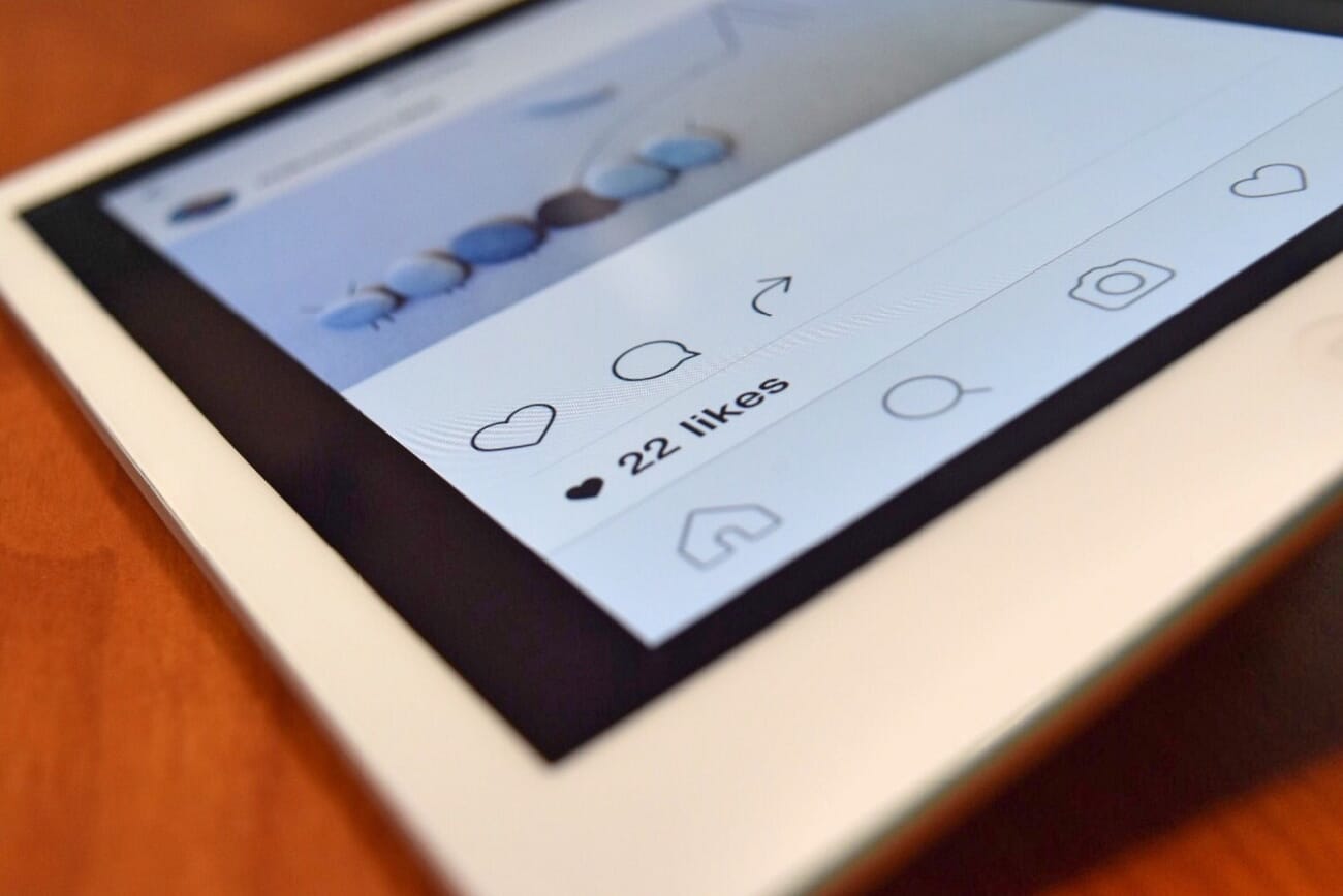 hashtags for portrait photography on the Instagram app