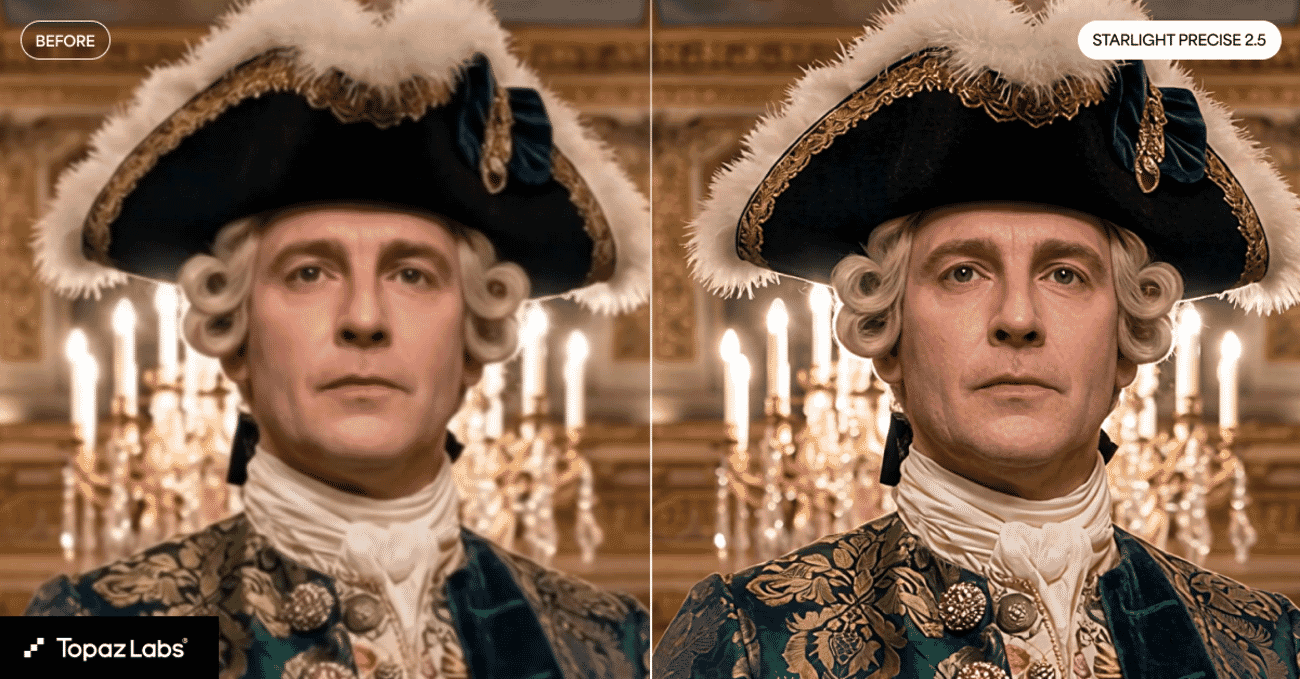 Starlight 2.5 archival video restoration example