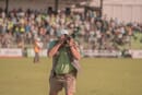sports photographer on the field