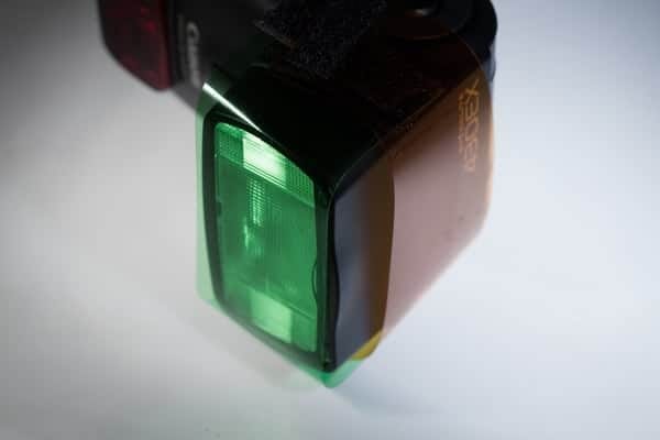 Learning about gels for flash by Matt Biddulph